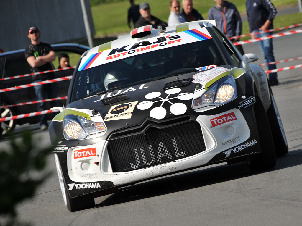Ib Kragh er klar til at kæmpe for sejren i Tvilum Rallyshow
